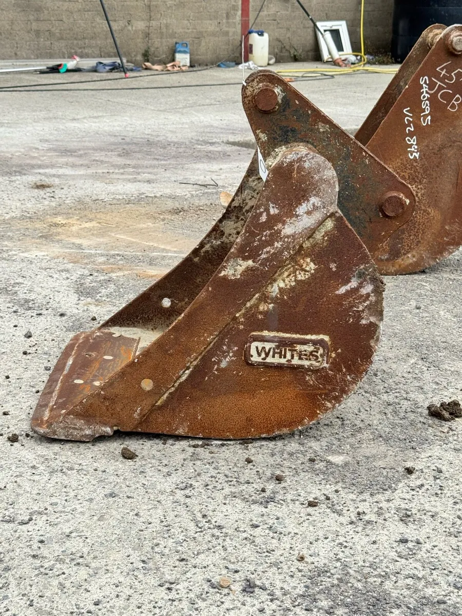 1 foot & 24” 45mm Pin Digging Buckets - Image 3