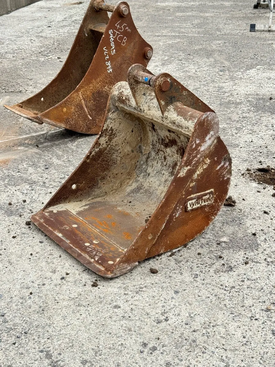 1 foot & 24” 45mm Pin Digging Buckets - Image 4