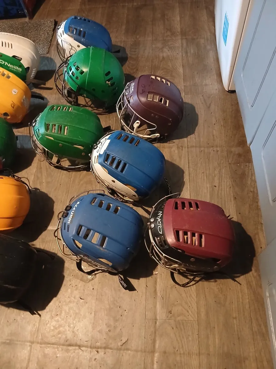 Hurling helmets sceond hand all.go together - Image 4