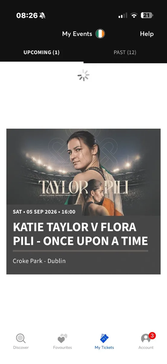 Katie Taylor VIP ringside tickets