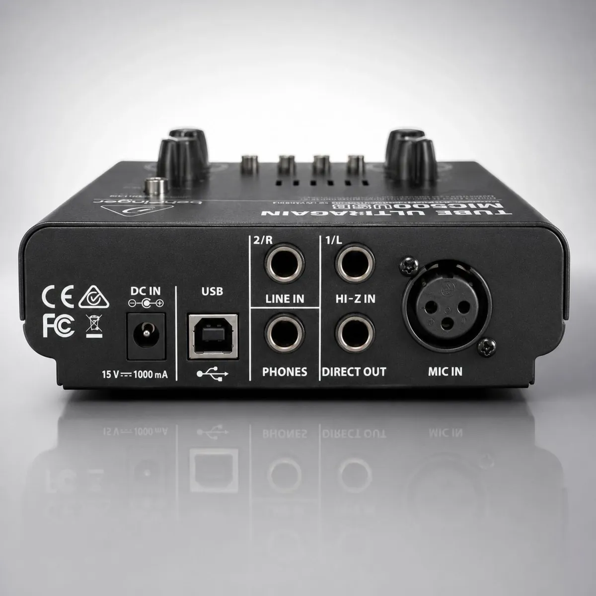 M-Audio M-Track Solo + Behringer MIC500USB – Like - Image 1
