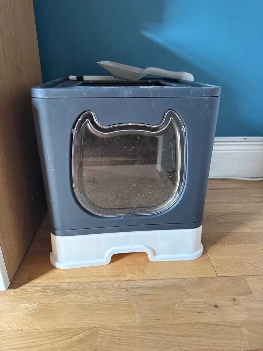 Kitten & litter box + cat items - Image 3