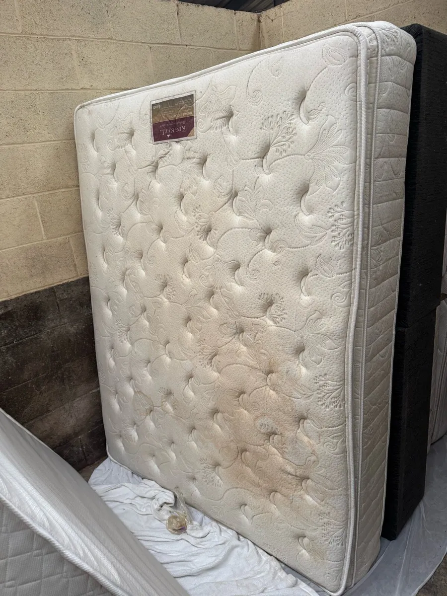 Mattress & Base / Bed / Single / Double / King / - Image 3