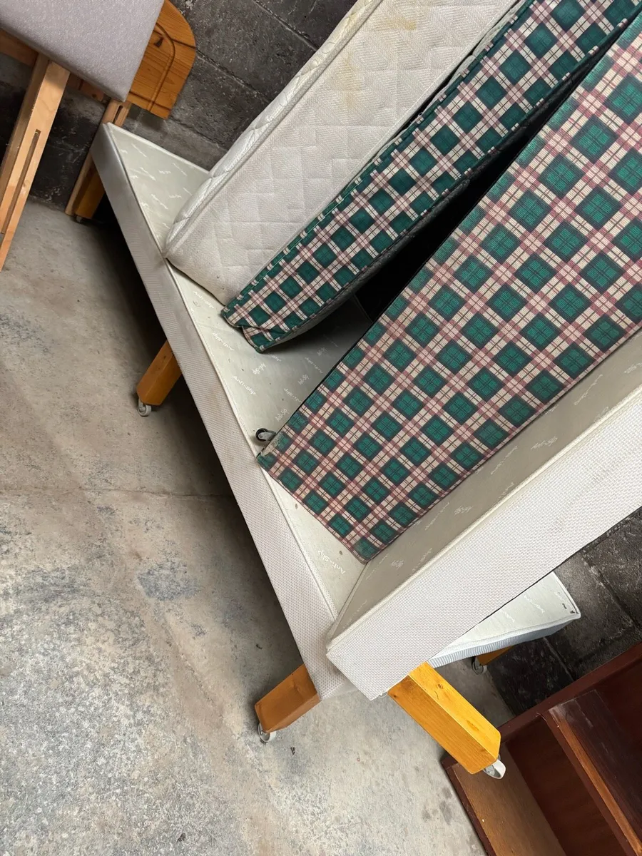 Mattress & Base / Bed / Single / Double / King / - Image 2