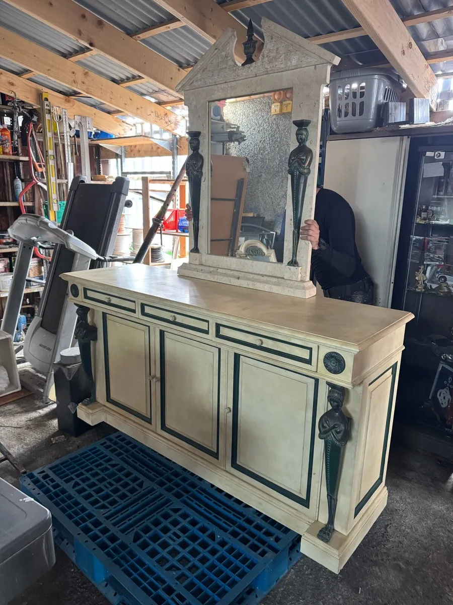 Dresser, Hall, coffee tables, tables, mirrors, etc - Image 1