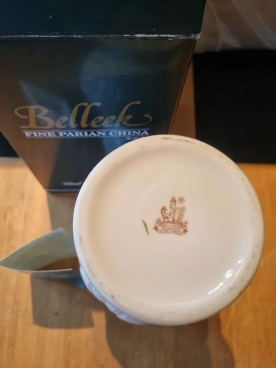 Belleek Vase - Image 3