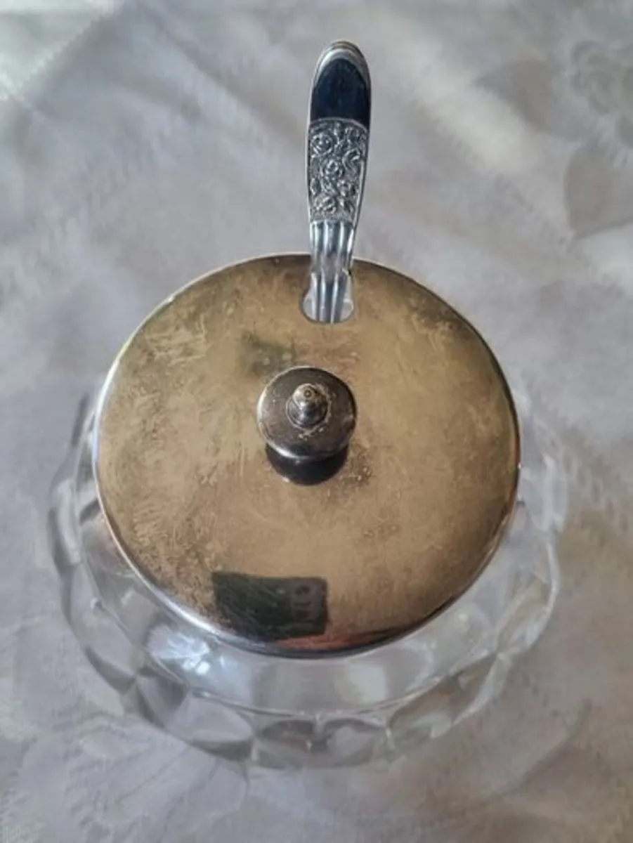 Vintage sugar bowl Yeoman Plate E.P.N.S. - Image 2