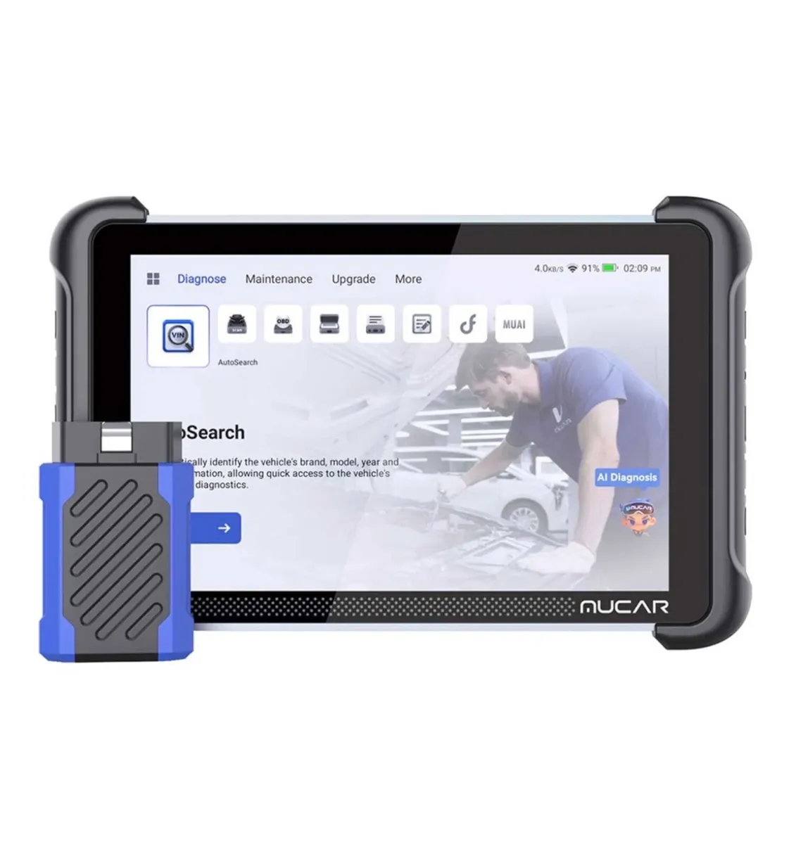 MUCAR 892BT OBD2 Scanner - Image 1