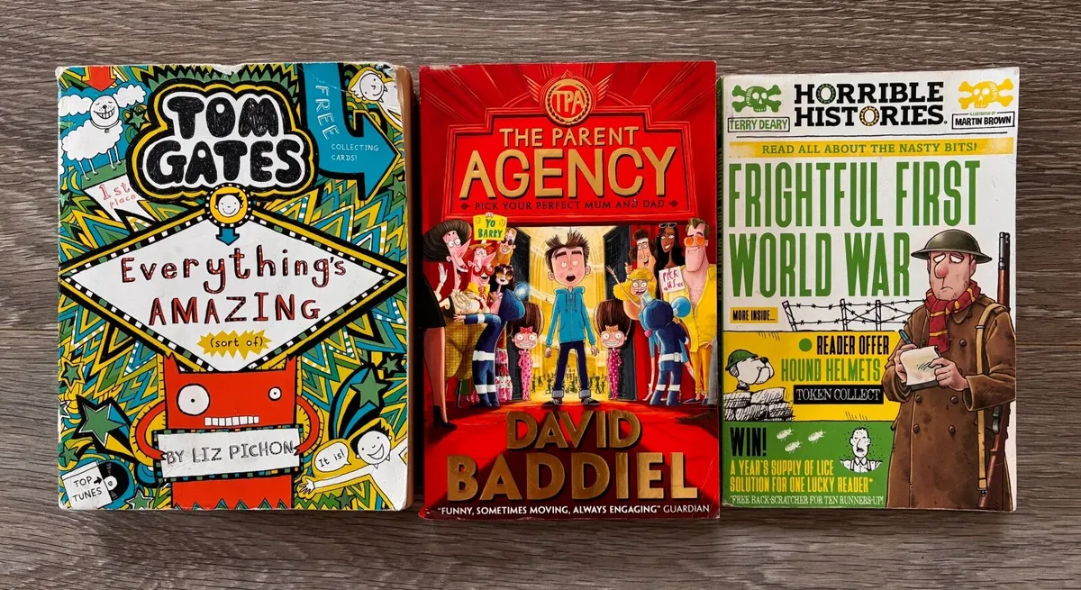 Children's Books Bundles - Tom Gates, David Baddie - Image 2