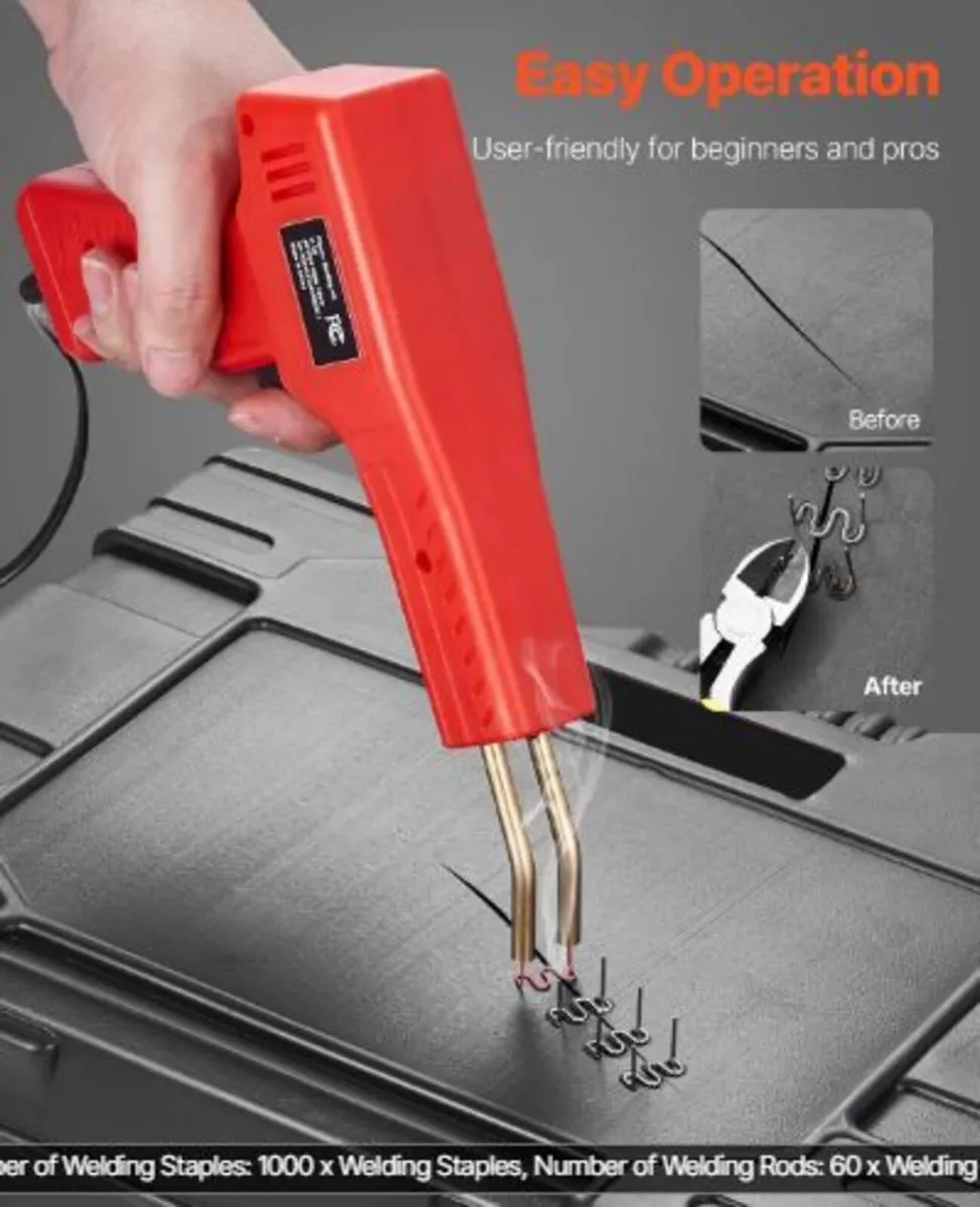 Plastic Welder Kit Deluxe, 100W Plastic Welding - Image 3