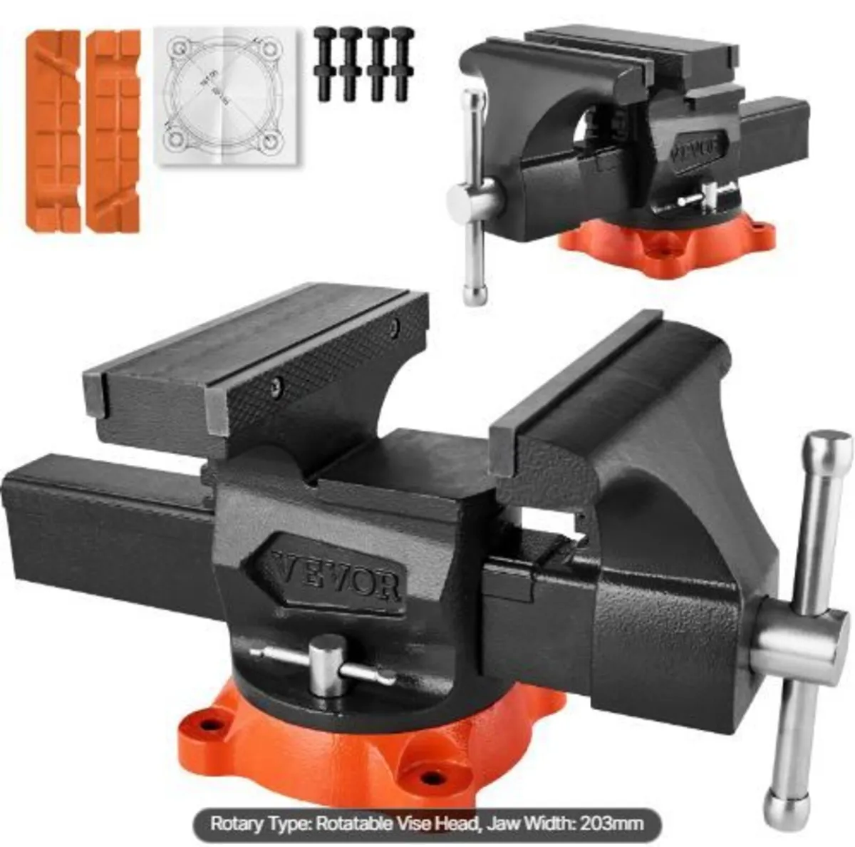 Bench Vise, 203 mm - Image 1