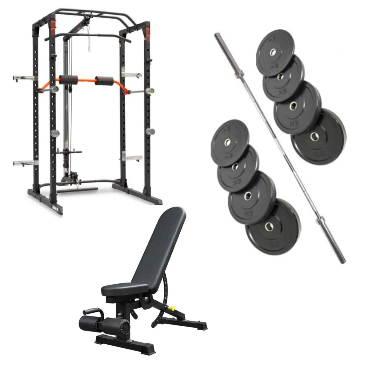 140kg Power rack bundle-free delivery