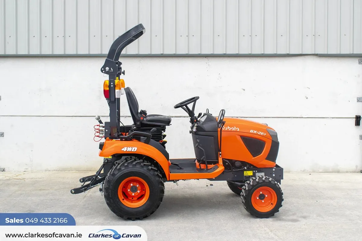 Kubota BX-261 ROPS Tractor - Image 3