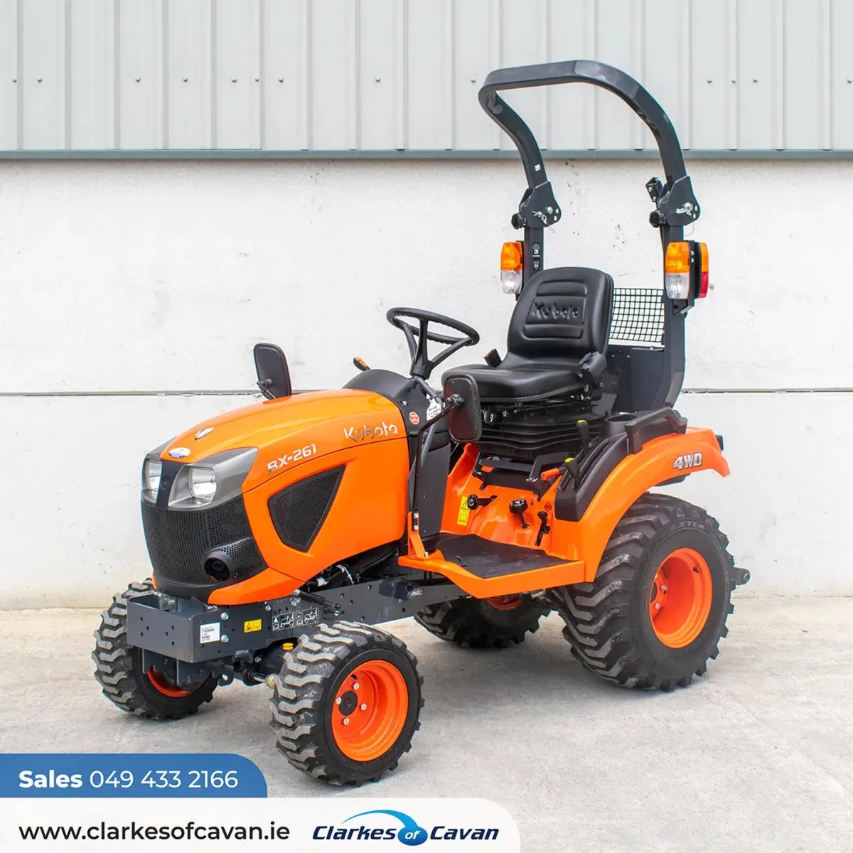 Kubota BX-261 ROPS Tractor - Image 1