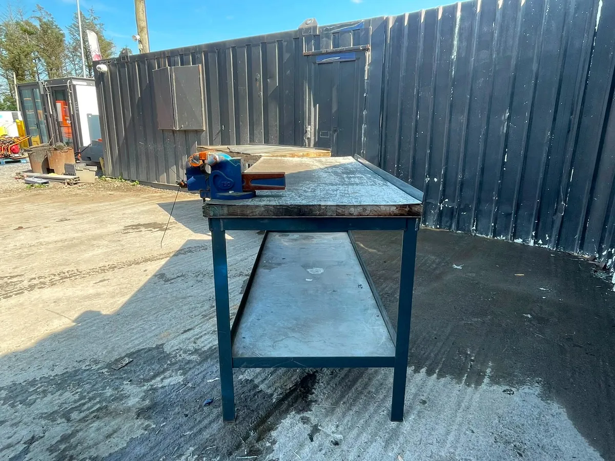 Heavy Duty Work Bench With Vice - Image 3