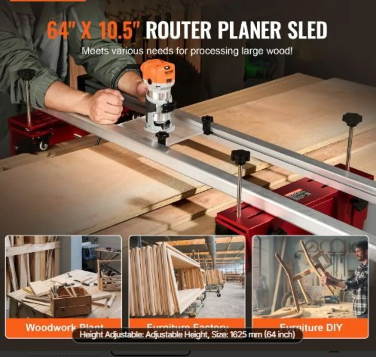 Router Sled, 64 inches/162.6 cm - Image 2