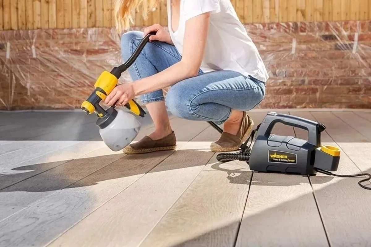 Paint Sprayer Electric High Coverage Outdoor - Image 4