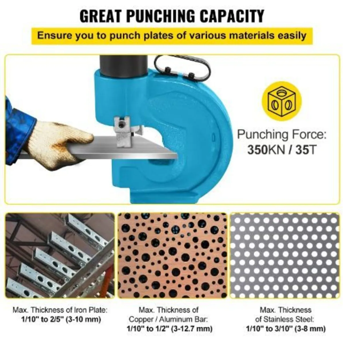 CH-70 Hydraulic Hole Puncher Punching Tool Puncher - Image 4