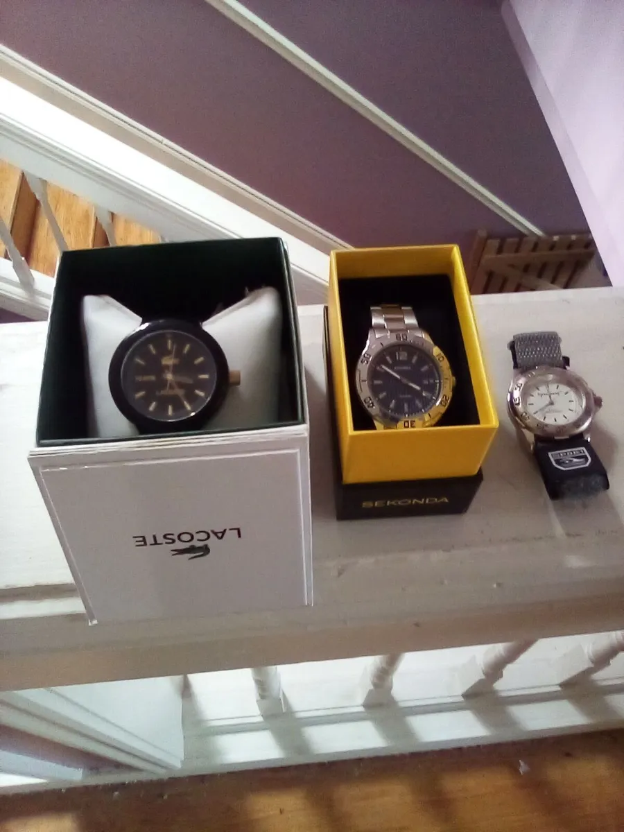 3 watches - Image 1
