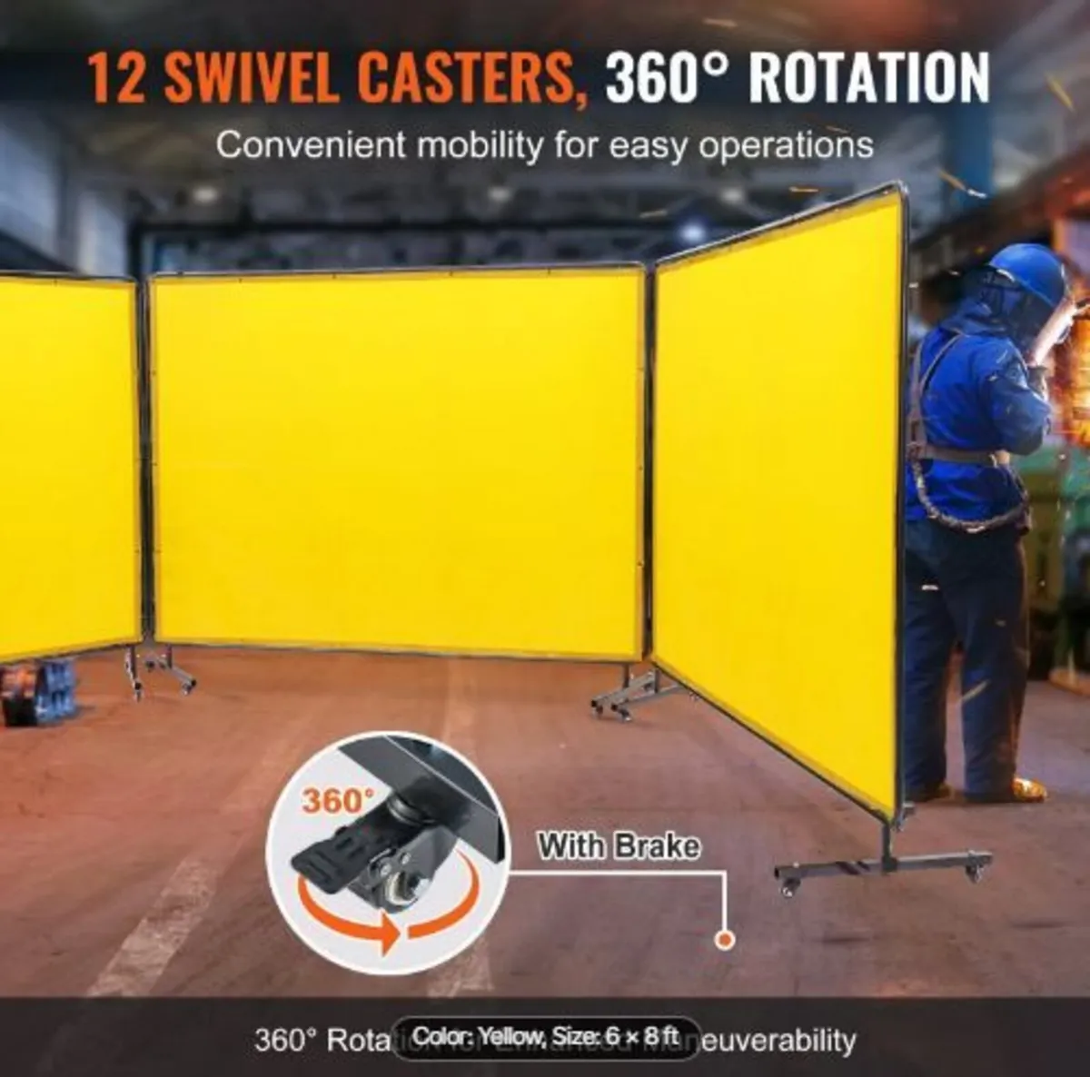 Welding Screen with Frame - Image 4