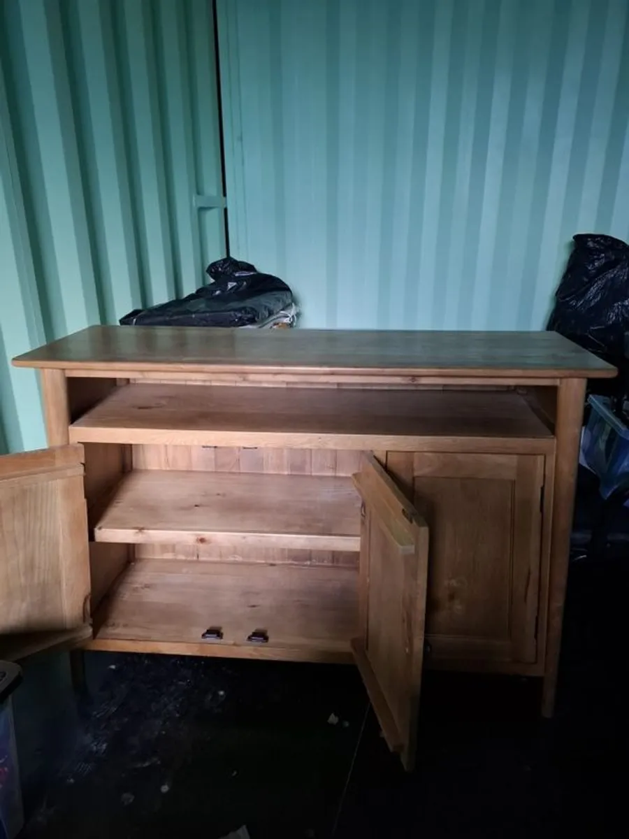 solid wooden cabinet - Image 2