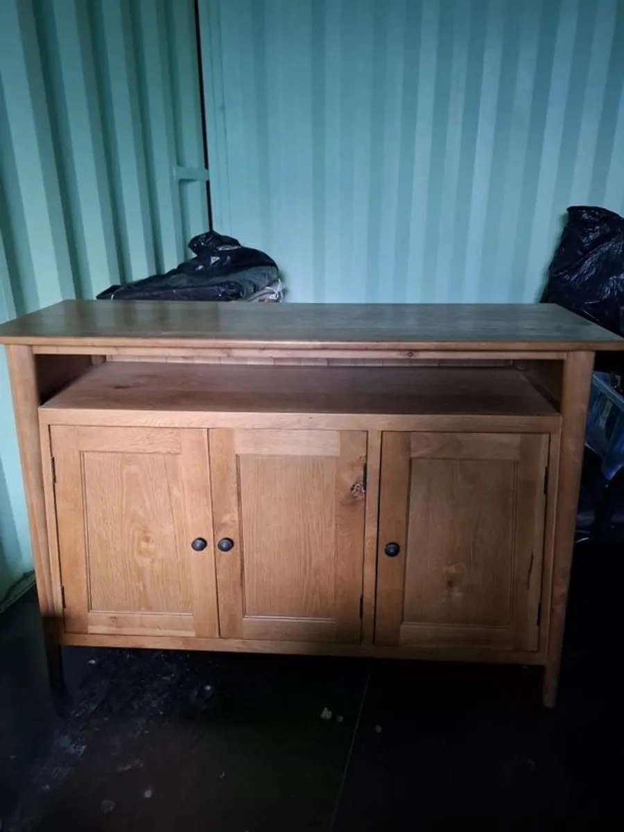 solid wooden cabinet - Image 1