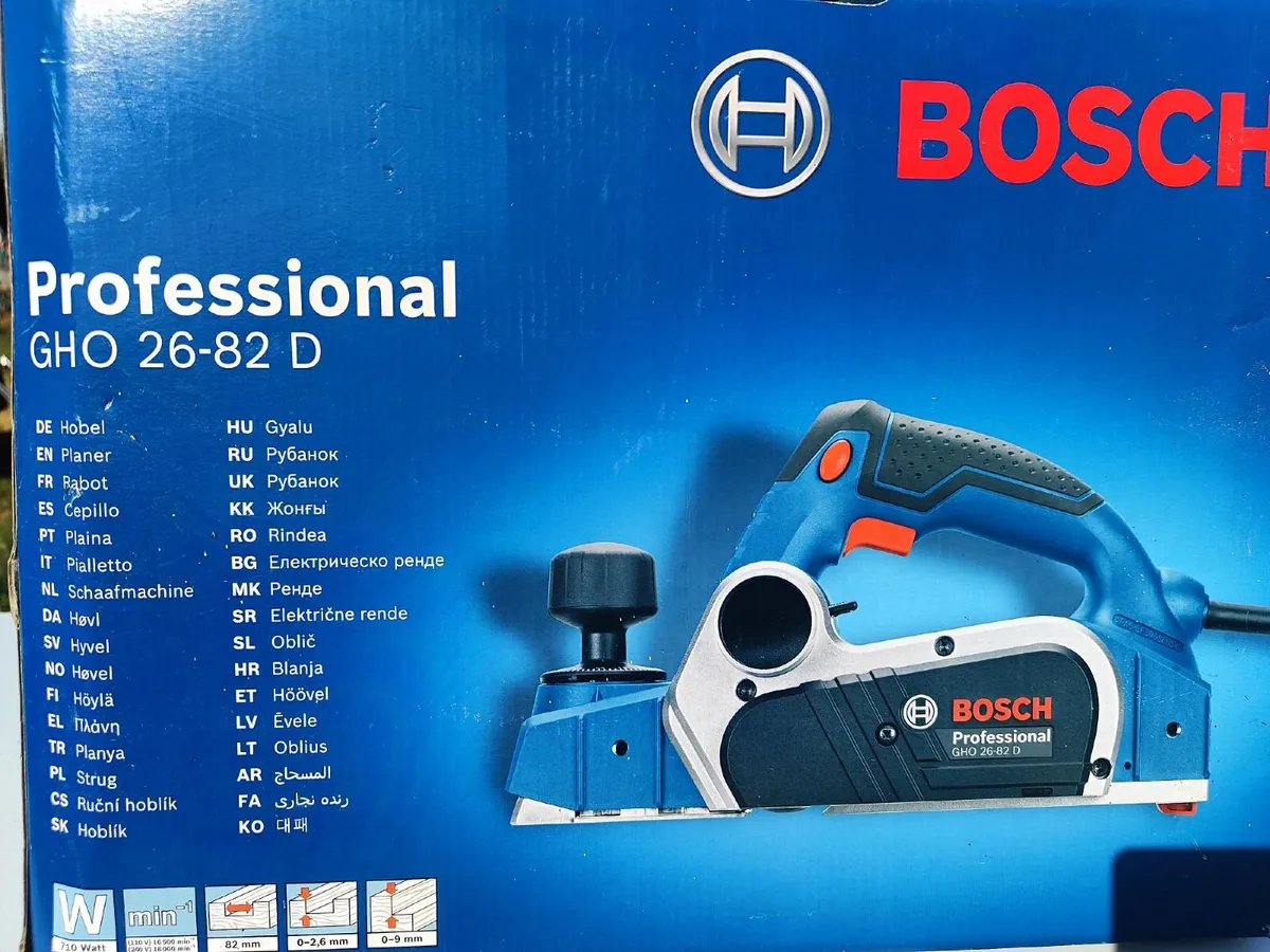 Bosch Professional GHO 26 82 D Plane new in box