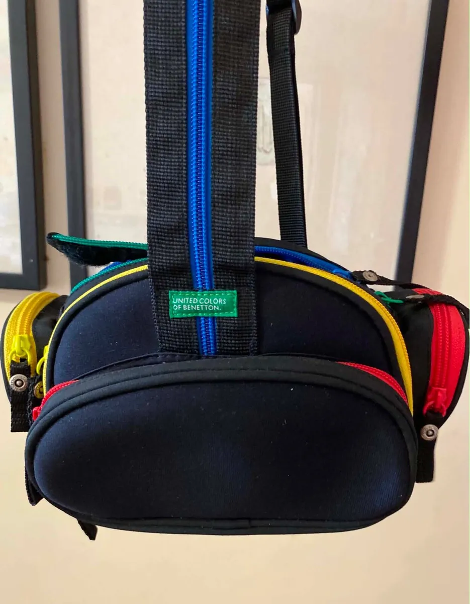 Vintage Benetton handy-bag - Image 4
