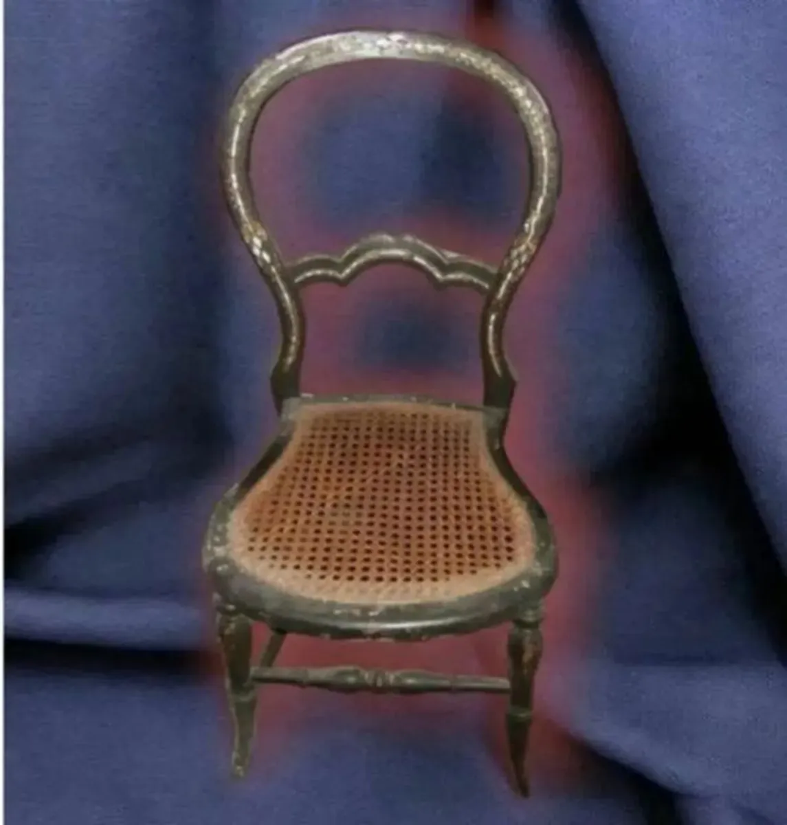Victorian Chair with Mother of Pearl Inlay - Image 2