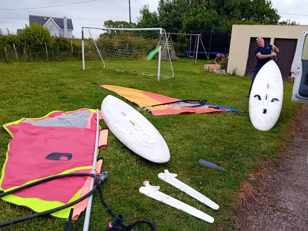 Windsurfing set up x2 .. kayaks x2 - Image 1