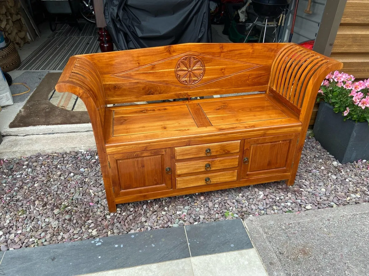 Console table & hall chair - Image 4