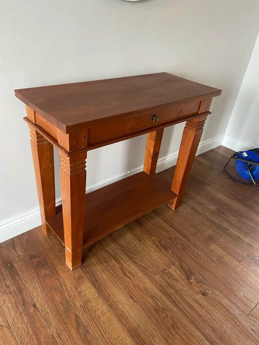 Console table & hall chair - Image 1