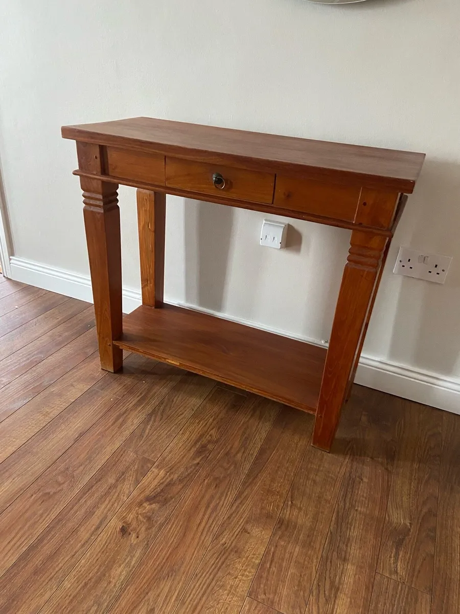 Console table & hall chair - Image 2