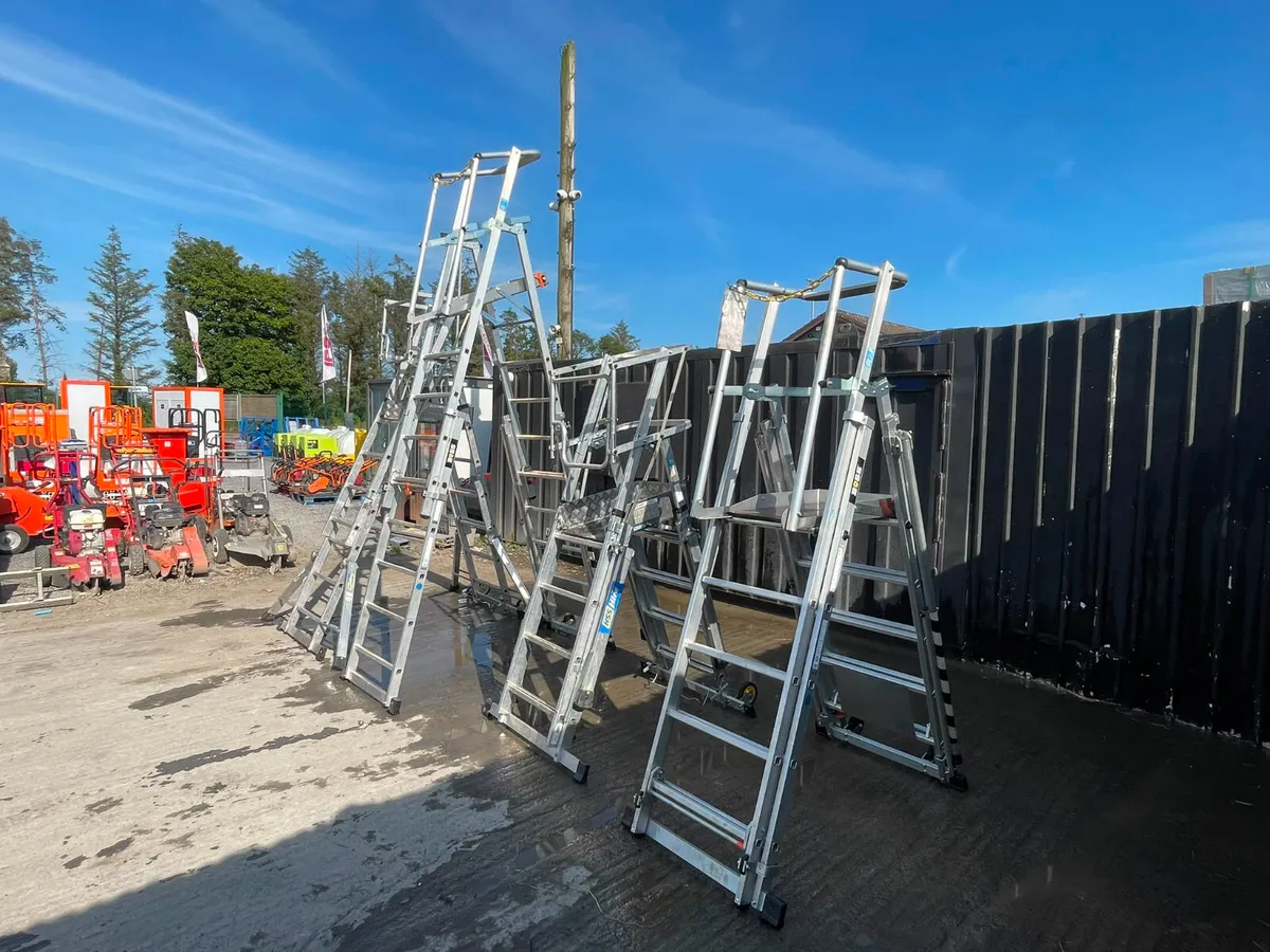 Selection  Of Youngman Teleguard Platform Ladders - Image 4
