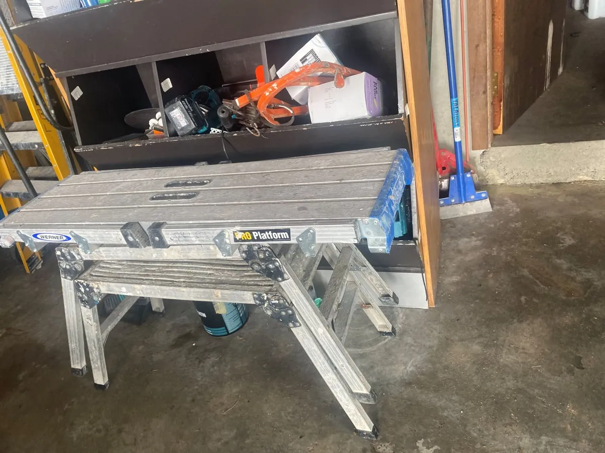 Werner Platform & step ladders - Image 4
