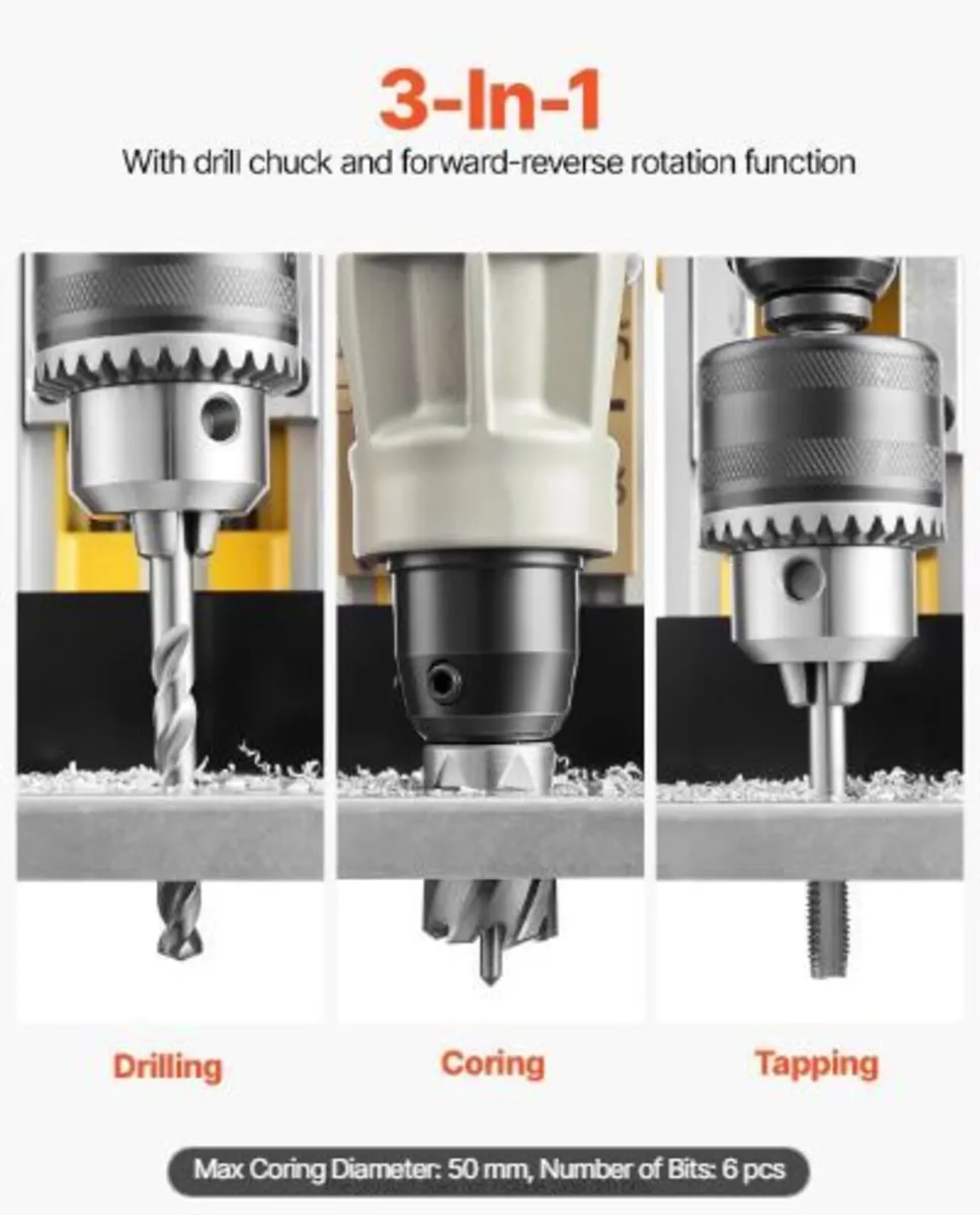 Magnetic Drill, 1400W - Image 2