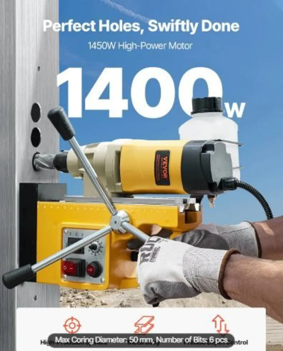 Magnetic Drill, 1400W - Image 3