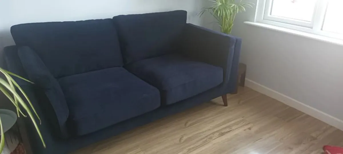 Large two-seater sofa