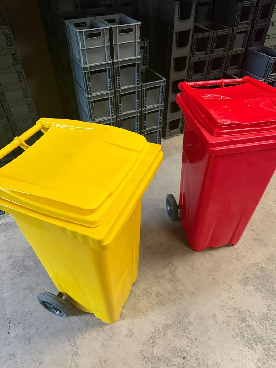 2x new 120L wheelie bins available in 6 colours - Image 2