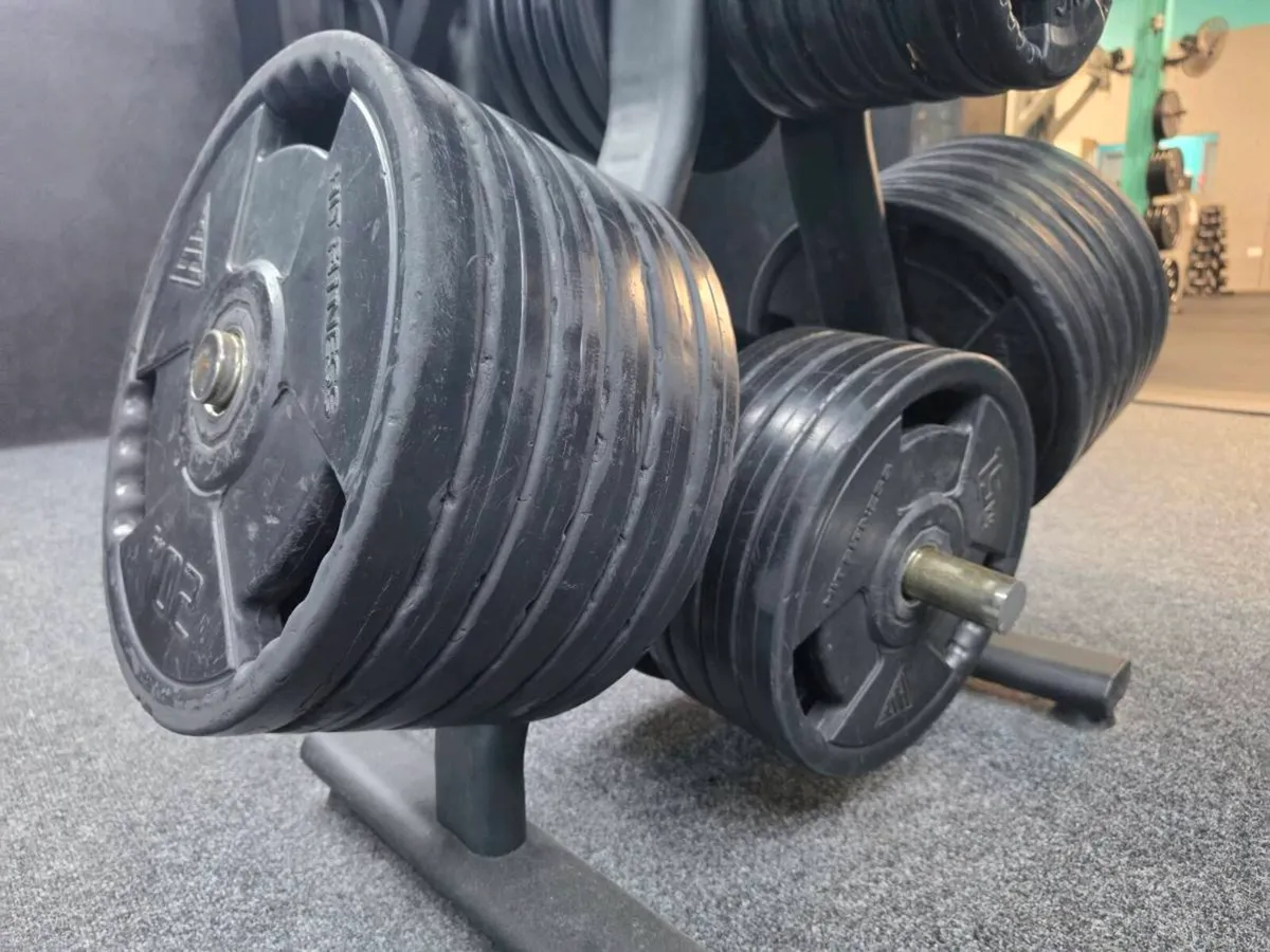 20kg & 15kg Olympic Weight Plates (360kg Total) - Image 3