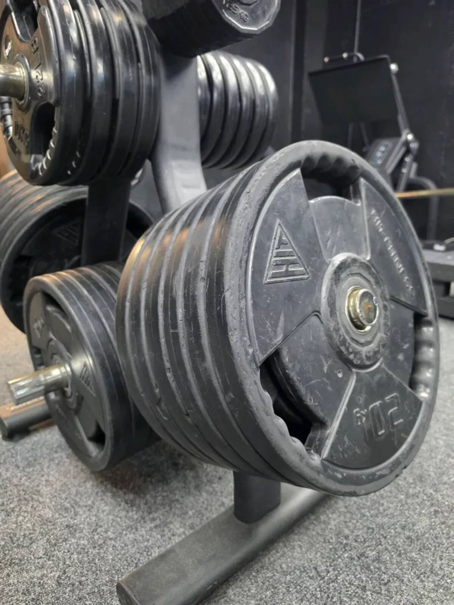20kg & 15kg Olympic Weight Plates (360kg Total) - Image 1