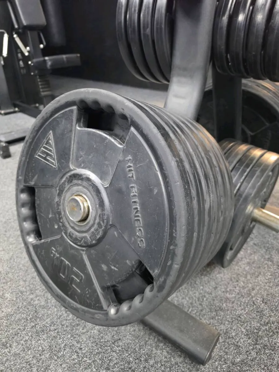 20kg & 15kg Olympic Weight Plates (360kg Total) - Image 2