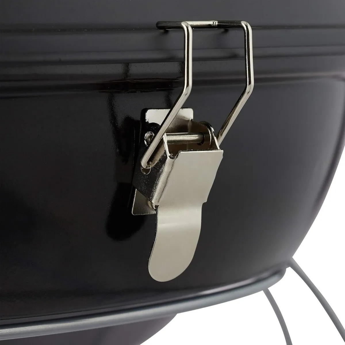 Kettle BBQ Portable with Lid Picnic Grill - Image 2