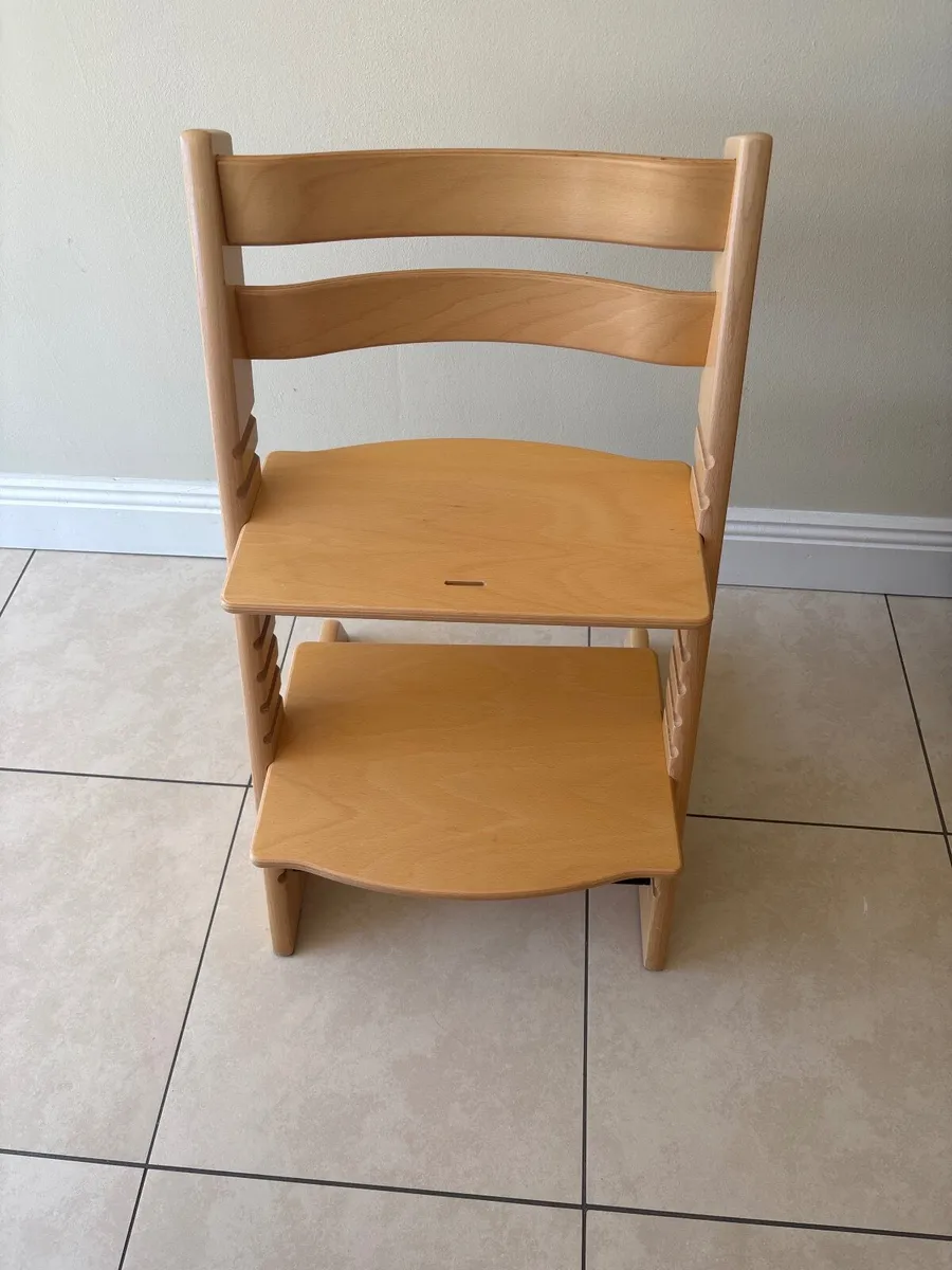 Stokke Tripp Trapp High Chair – Natural Beech Wood - Image 3