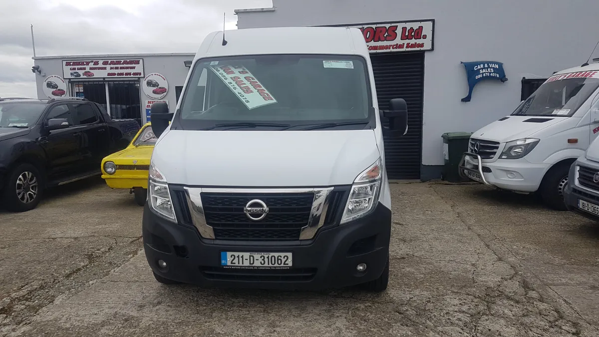 Nissan NV400 2021 L3 H2 135BHP VAT INVOICE - Image 3