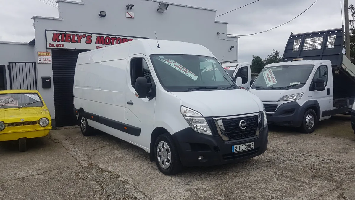 Nissan NV400 2021 L3 H2 135BHP VAT INVOICE - Image 2