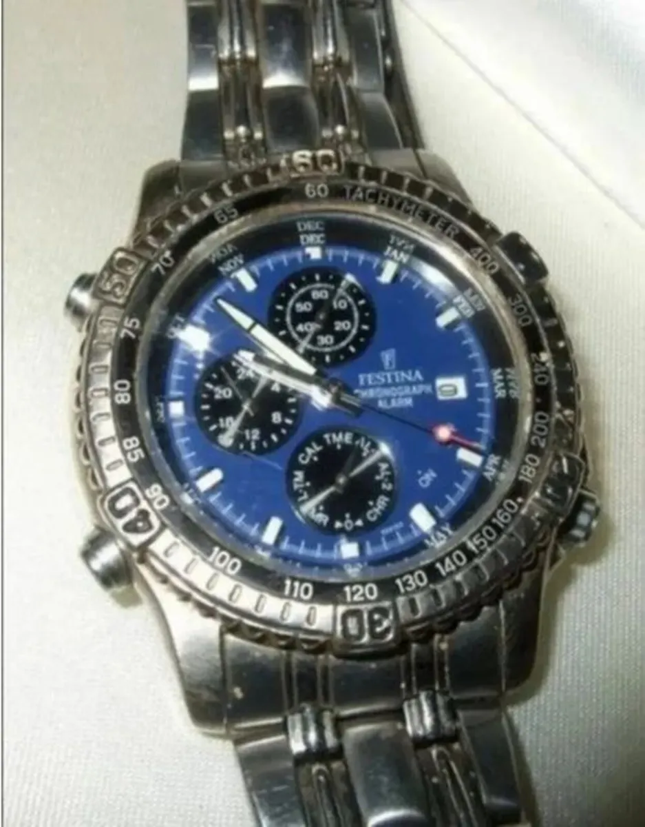 Vintage Festina Chronological Alarm - Image 1