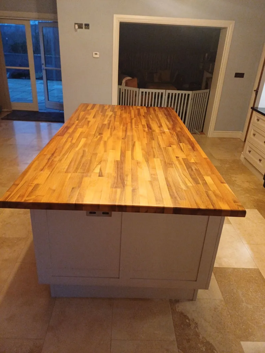 Furniture/ Solid Walnut worktop - Image 1