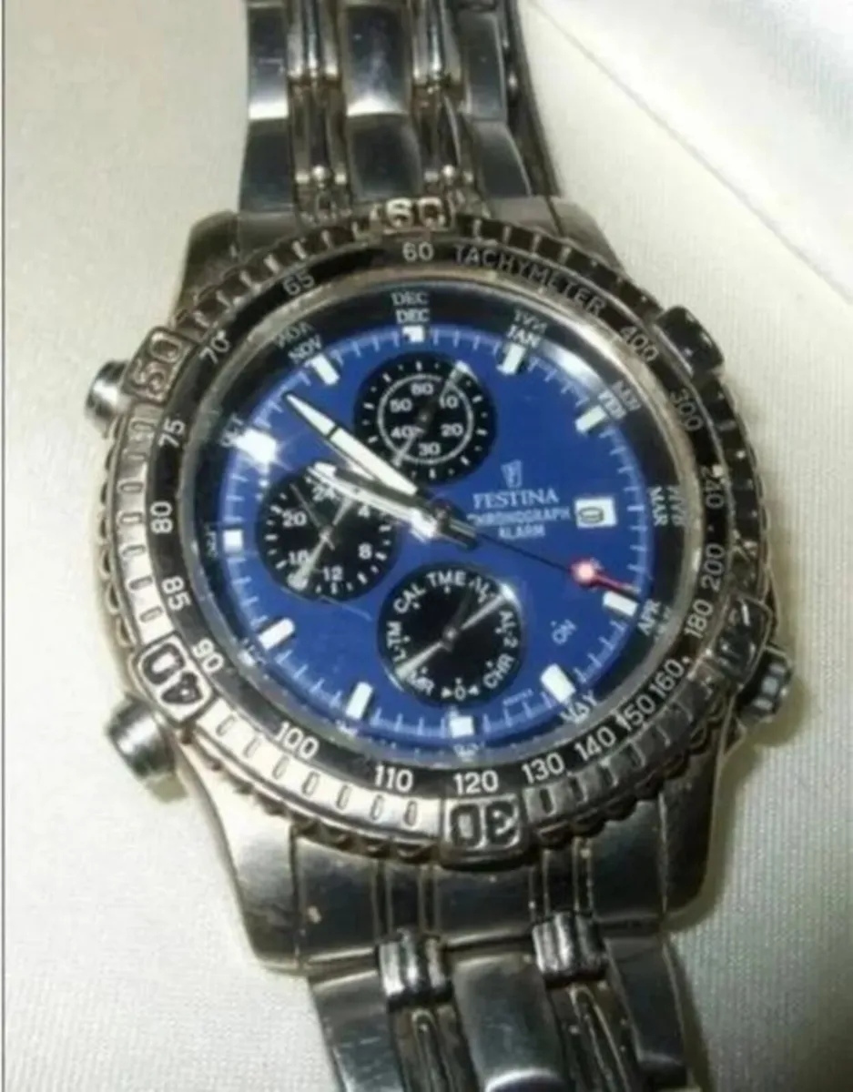 Vintage Festina Chronological Alarm - Image 3