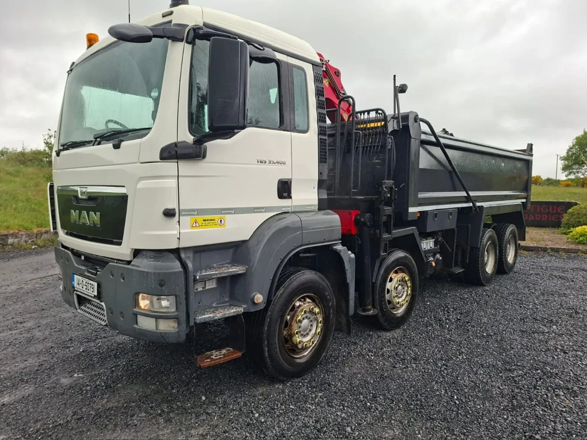 2014 Man TGS 35.400 8x4 Grab - Image 1